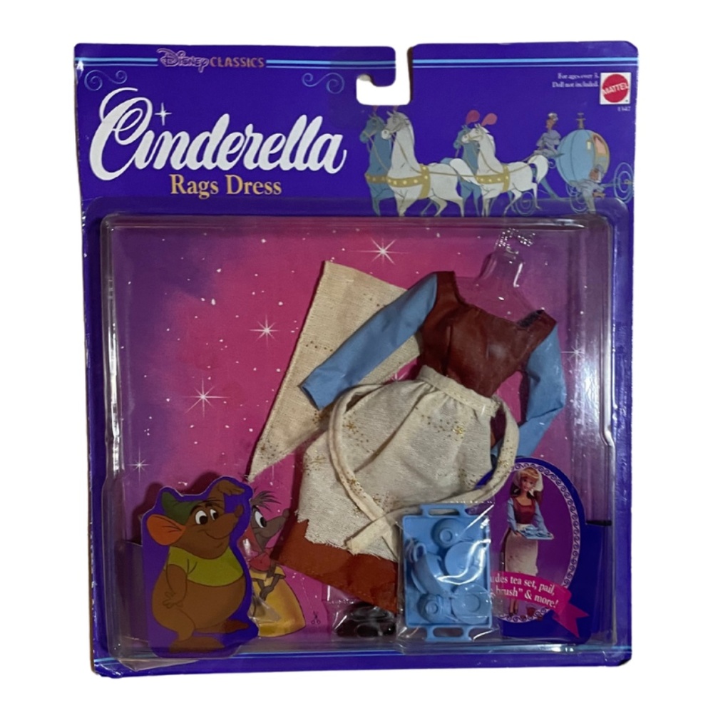 1991 Walt Disney Classics Cinderella Rags Dress